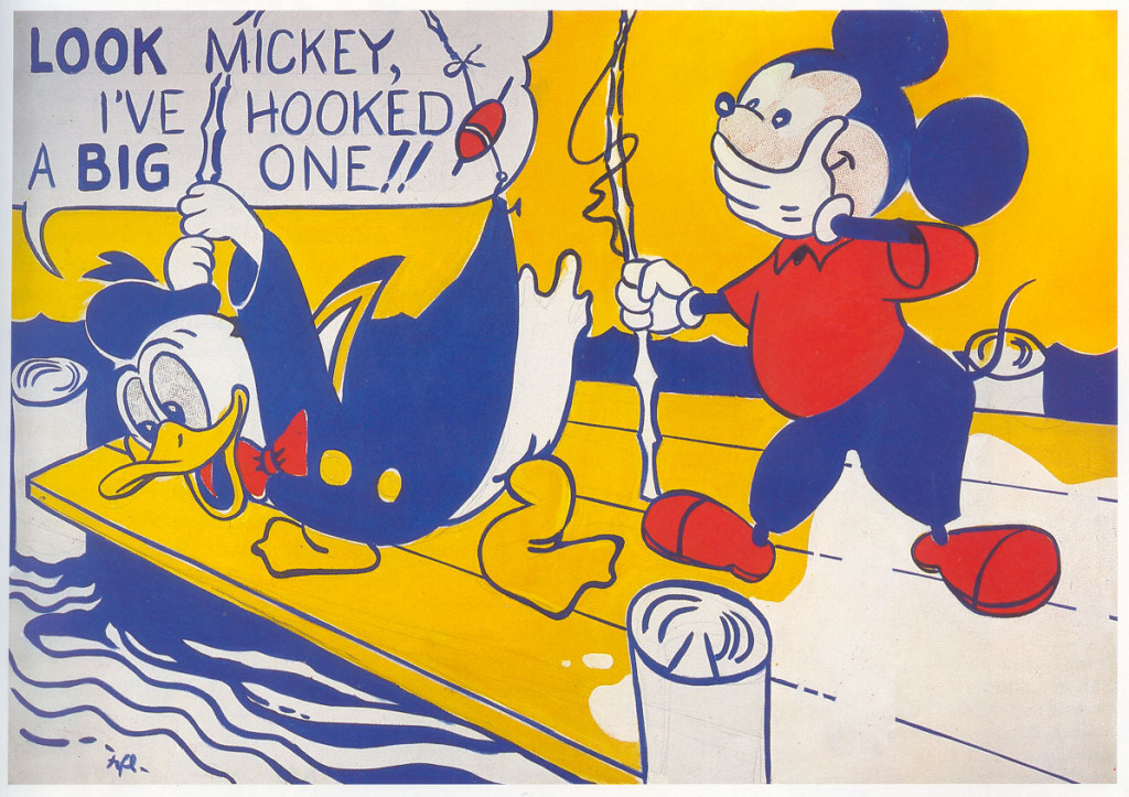 Roy-LICHTENSTEIN-Look-Mickey