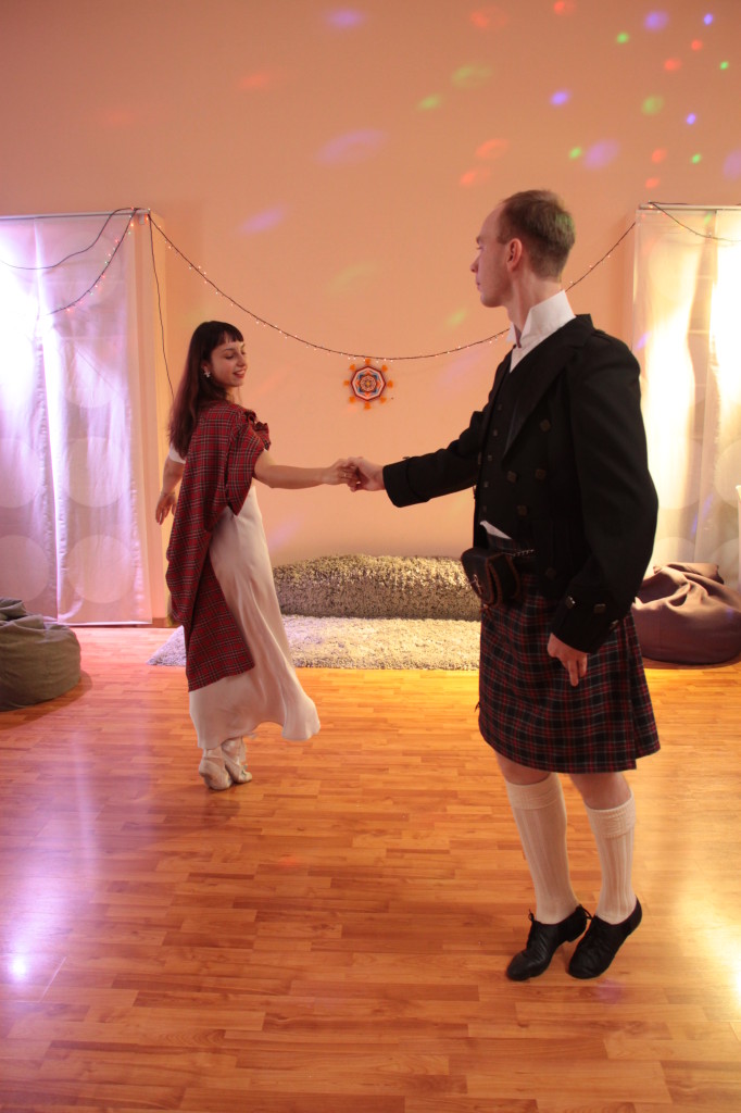 Павел и Татьяна Скопинцевы, шотландские танцы