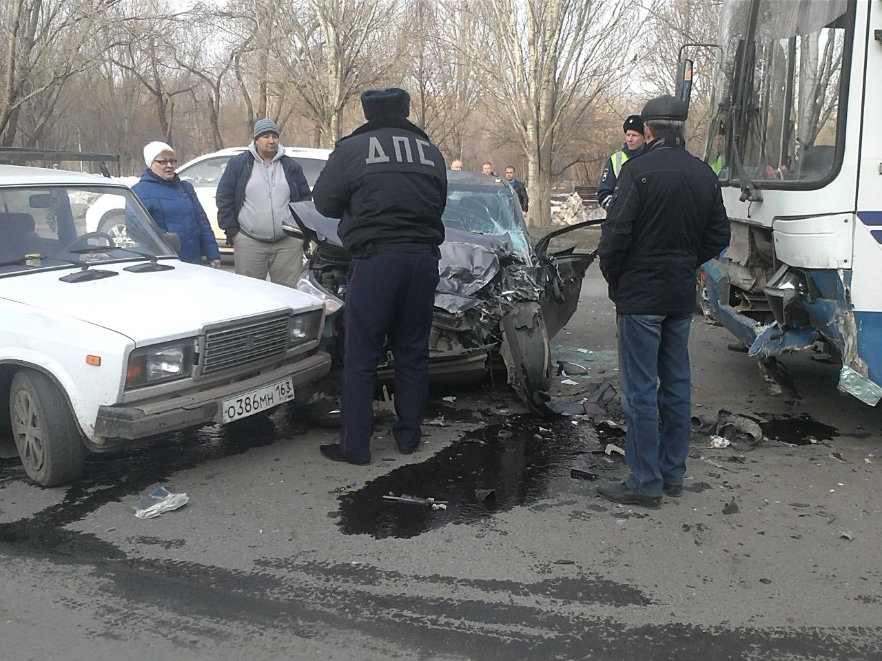 В Самаре столкнулись пять автомобилей, есть пострадавшие | Другой город -  интернет-журнал о Самаре и Самарской области