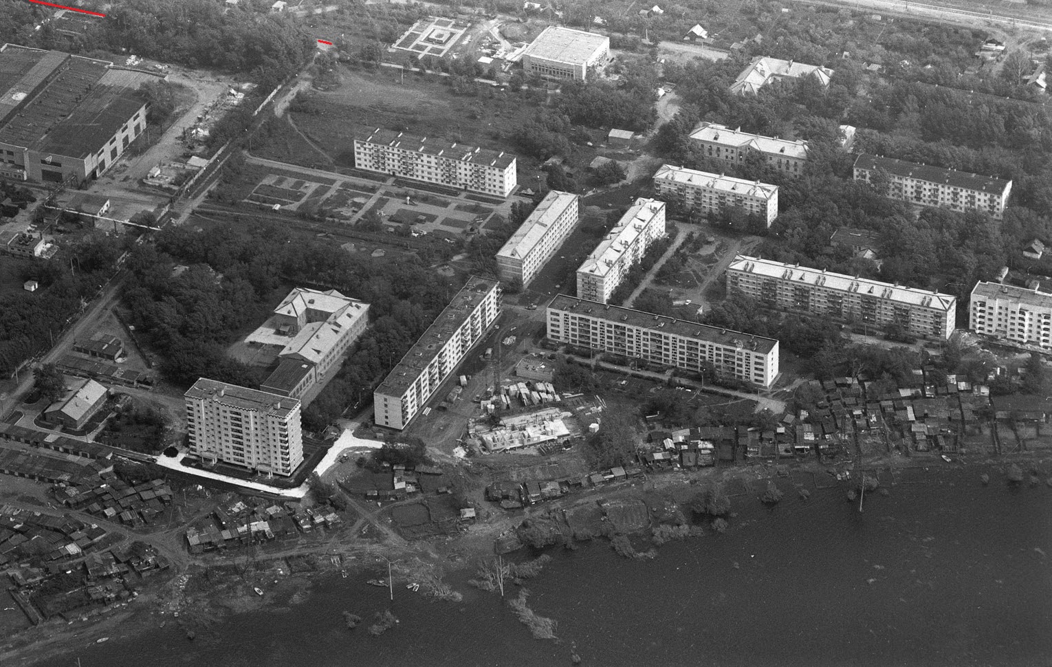 Улица Заводская1990