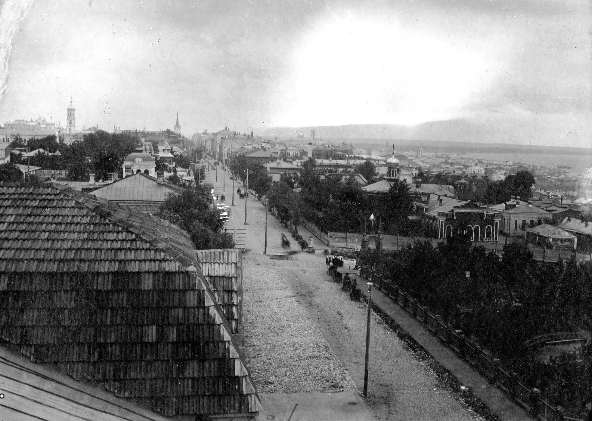 Вид на улицу Дворянскую в Самаре