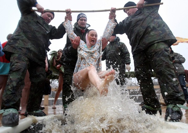 Крещенские купания в River Lounge. Новости ресторанов Москвы