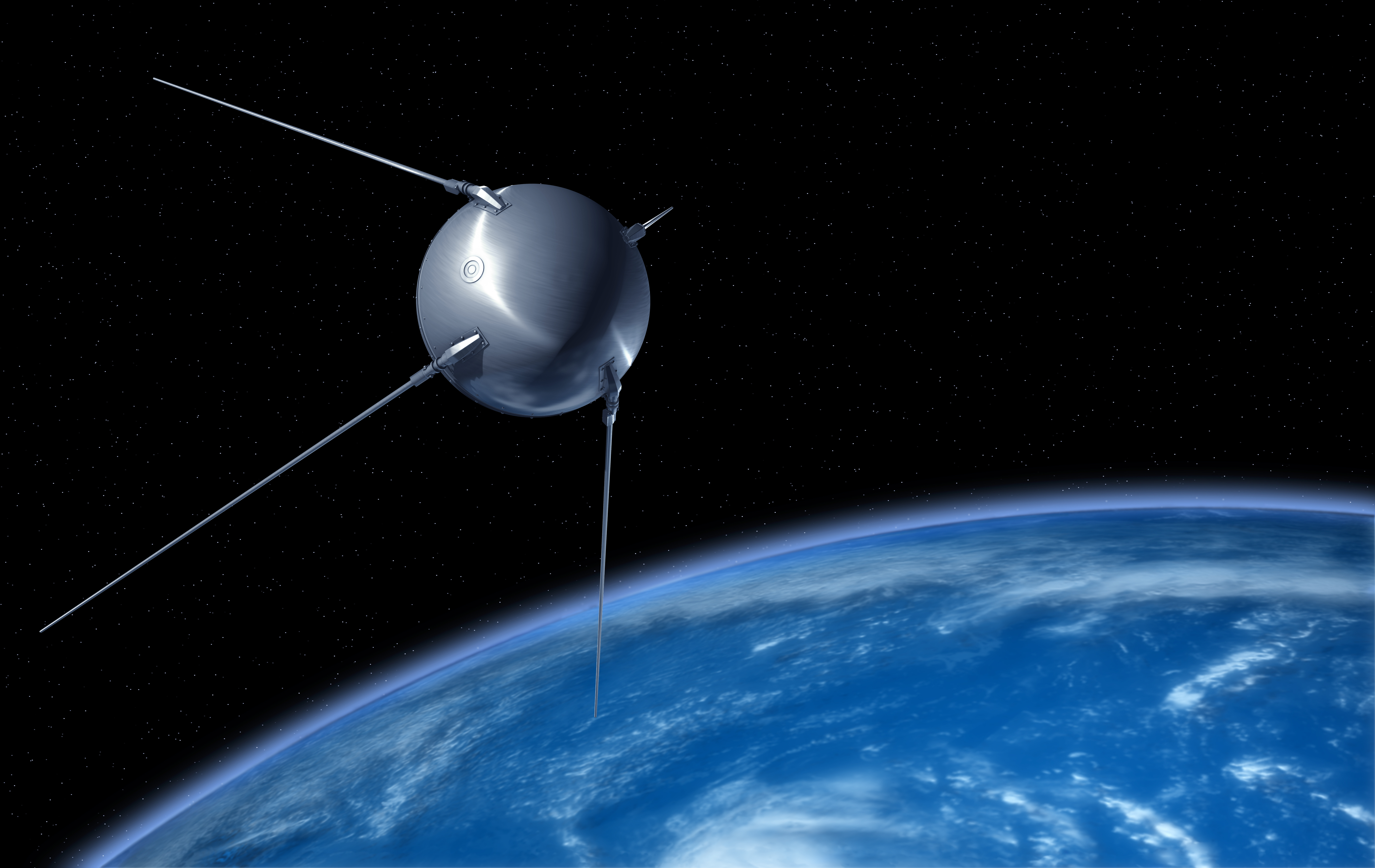 Первый спутник картинка. Первый искусственный Спутник земли 1957. «Спутник-1», первый искуссттвенный Спутник. Запуск 4 октября 1957 года первого в мире искусственного спутника земли. Запуск первого искусственного спутника земли Спутник-1.