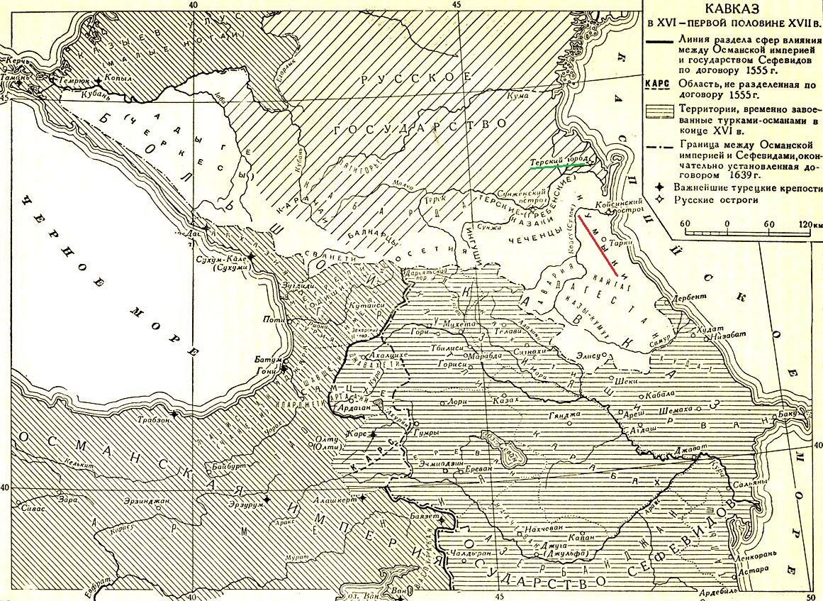 Самая старая карта дагестана