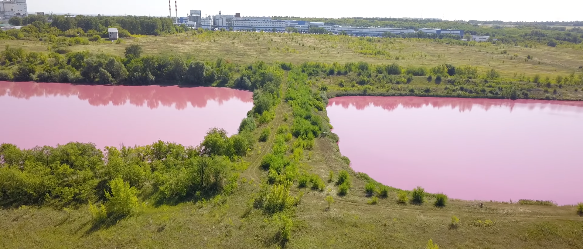 Розовое озеро Самарская область