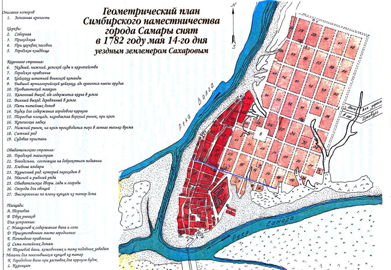 Карта самары с магазинами