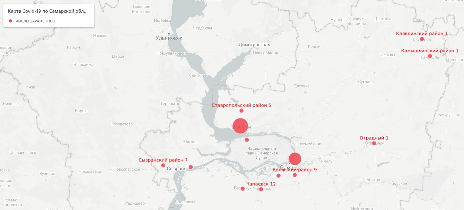 Самара владимир карта