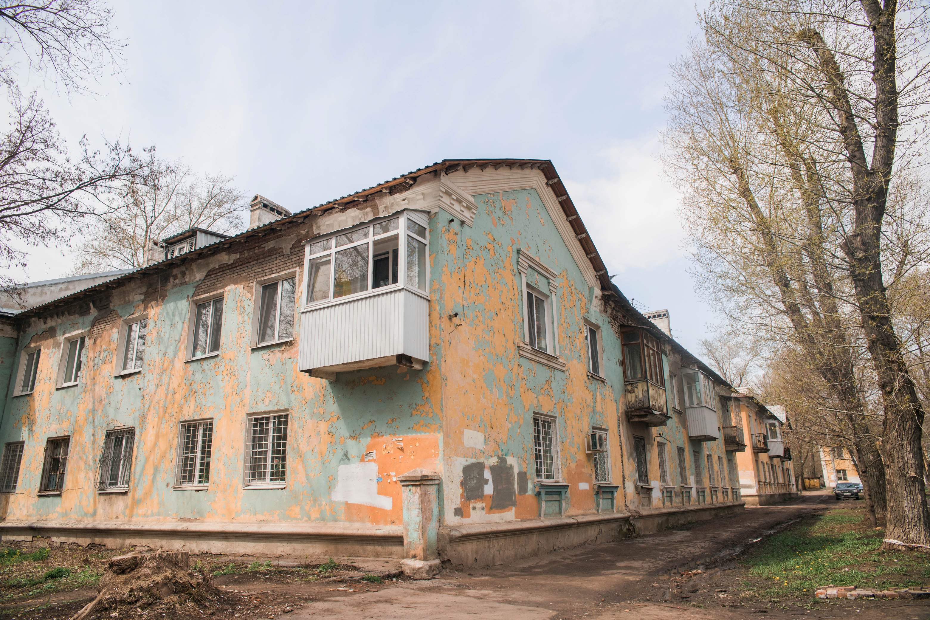 Двухэтажные дом близ Детского сквера | Другой город - интернет-журнал о  Самаре и Самарской области