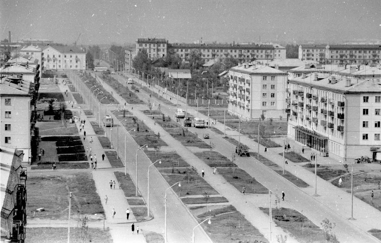 Революционная-ФОТО-46-Куйбышев-1965-панорама ул. Революционной