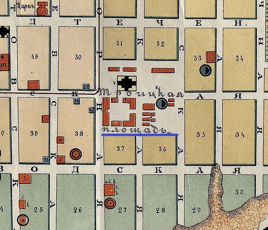 Карта Самары 1894 года