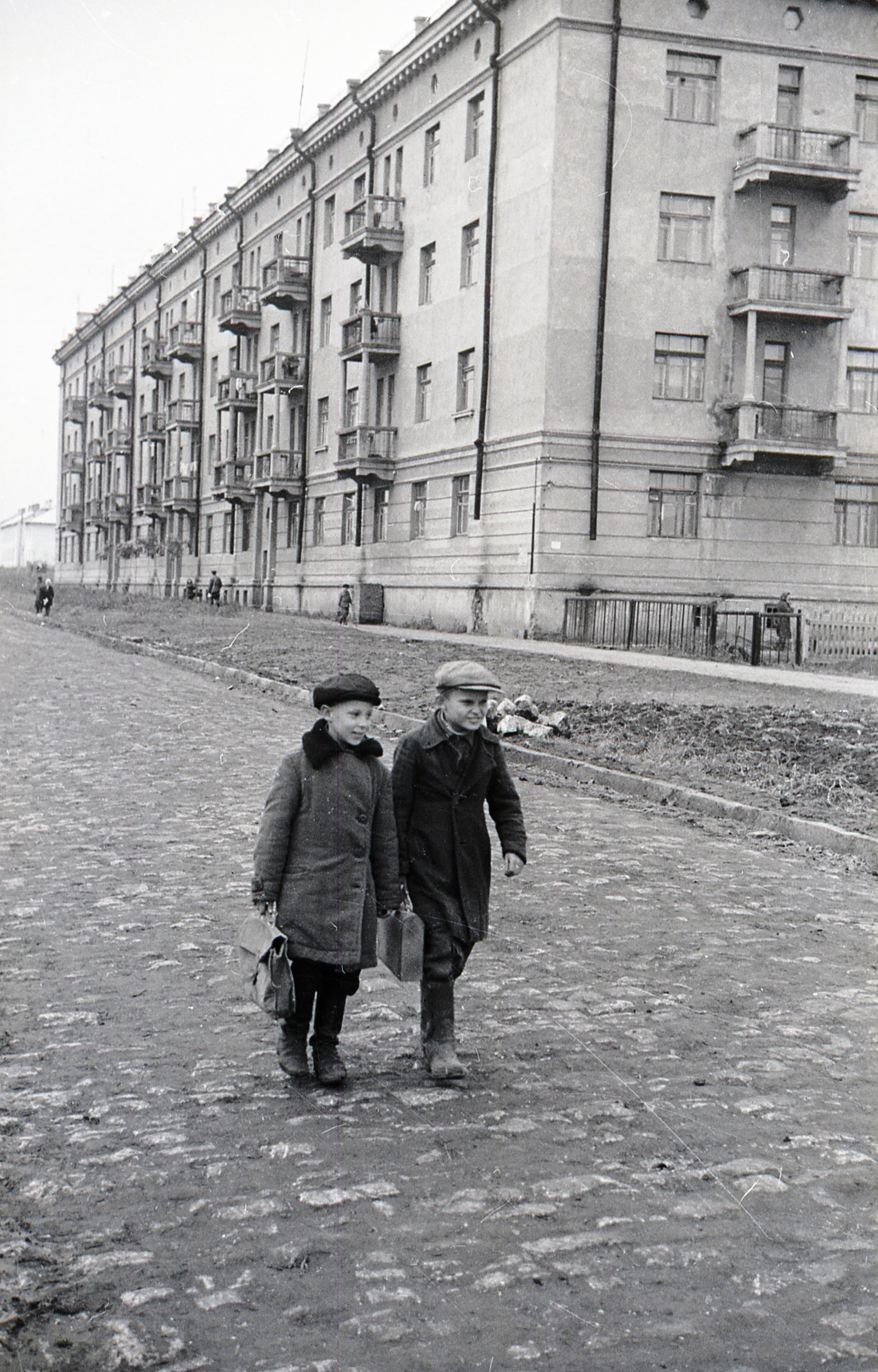 Улица Калинина в 1950-х годах