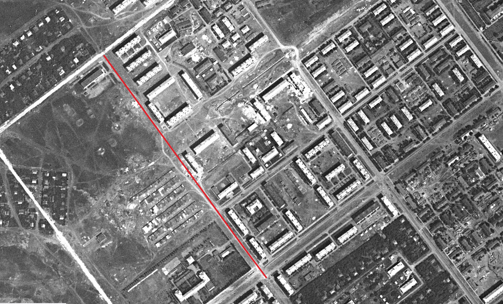 Средне-Садовая-2 в 1967 году