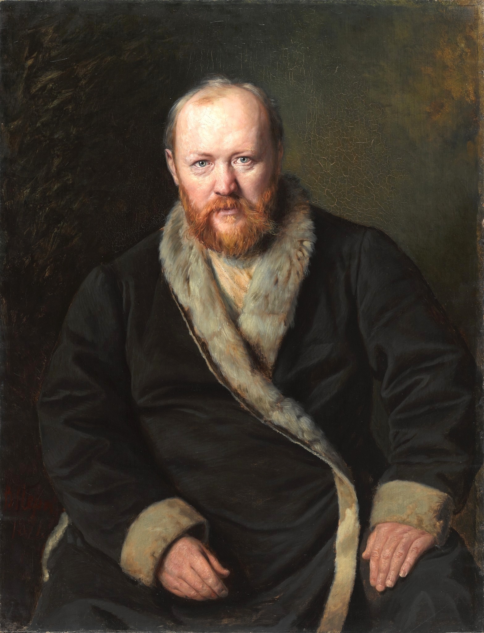 Картина барин в халате