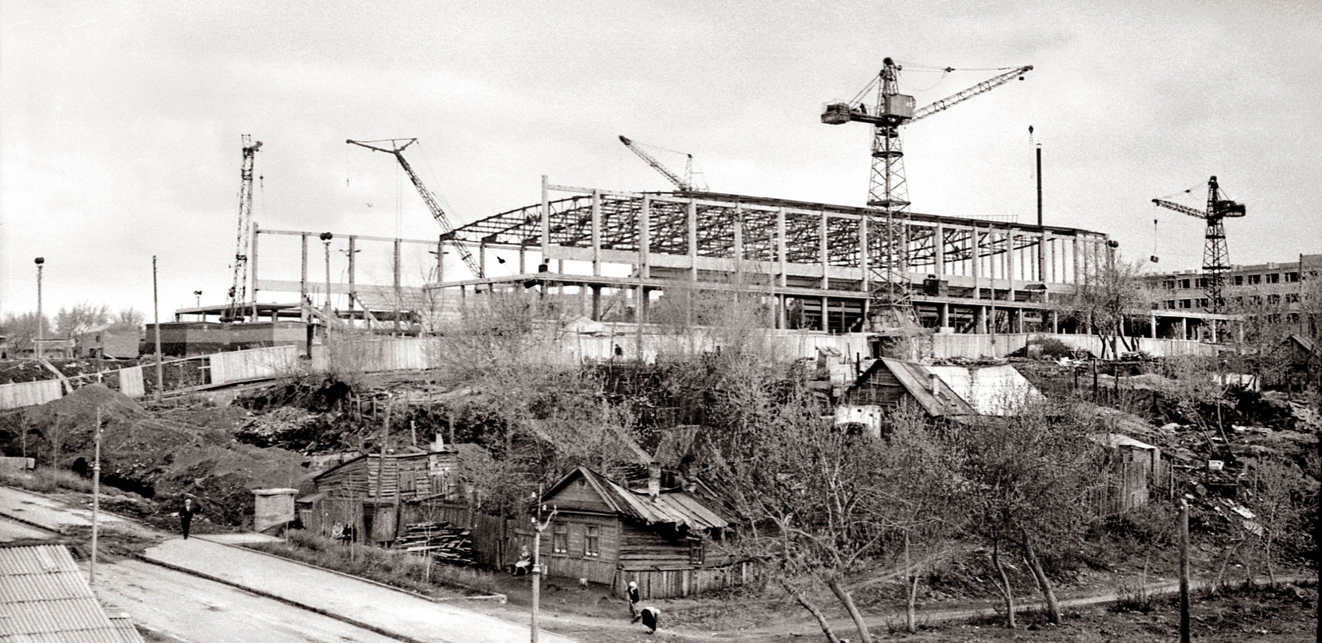 Строительство Ледового дворца спорта в Самаре