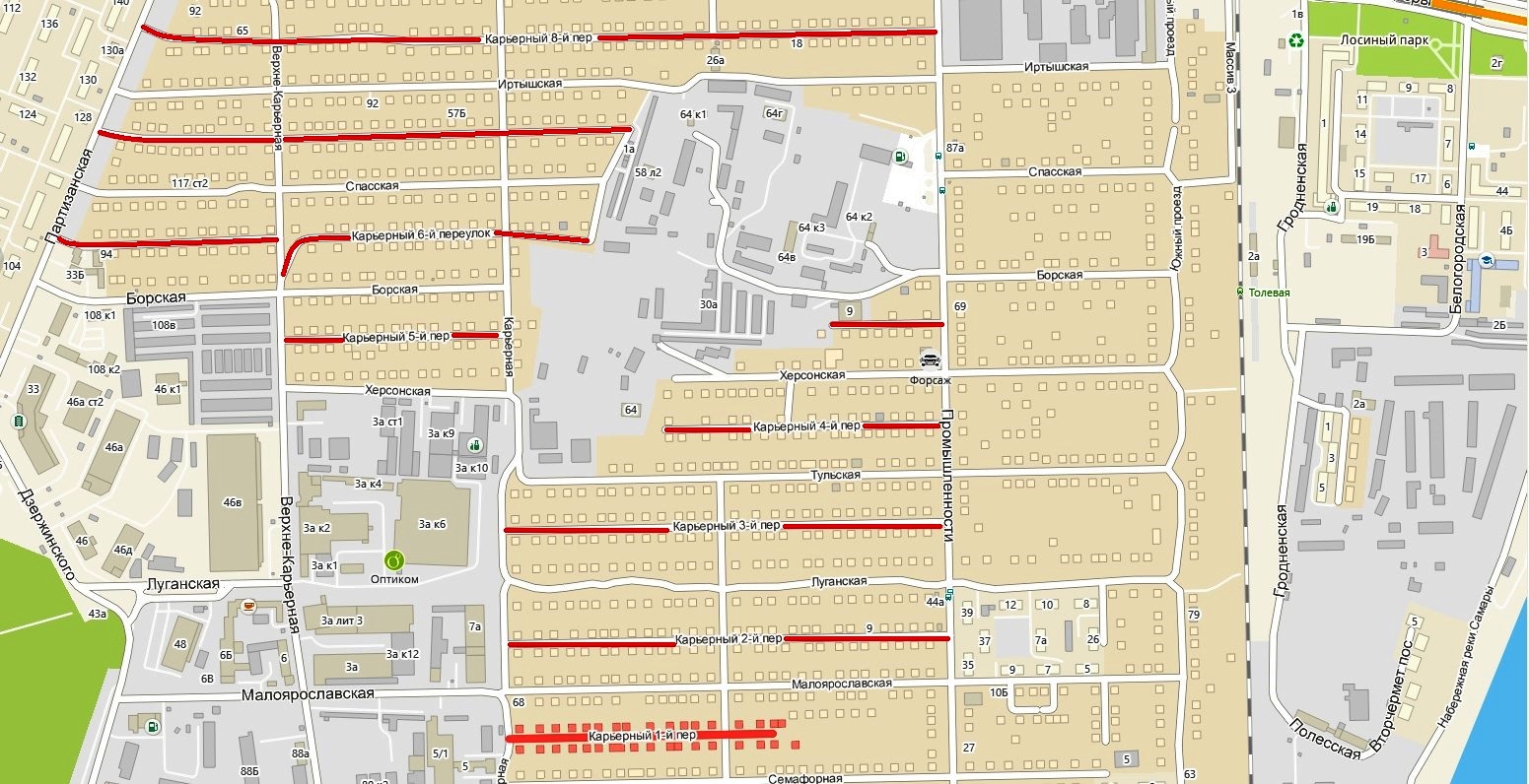 Карта северный переулок. 1 Й карьерный переулок Самара. 2 Карьерный переулок 12. Переулок карьерный 12 Белгород. Карьерный переулок Гайдук.